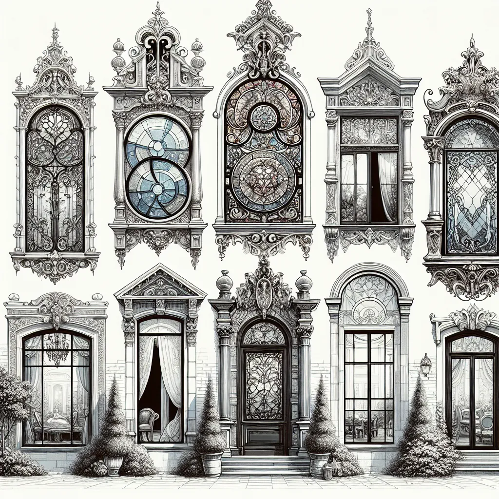 The Symphony of Sight: Exploring Five Exquisite Window Styles for a Luxurious Home Upgrade