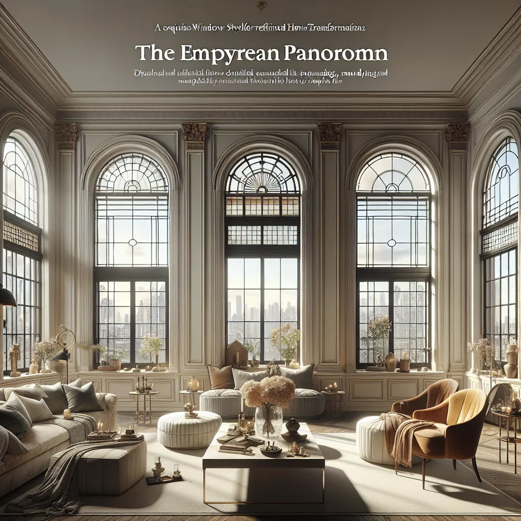The Empyrean Panorama: Unveiling Five Exquisite Window Styles for the Refined Home Transformation