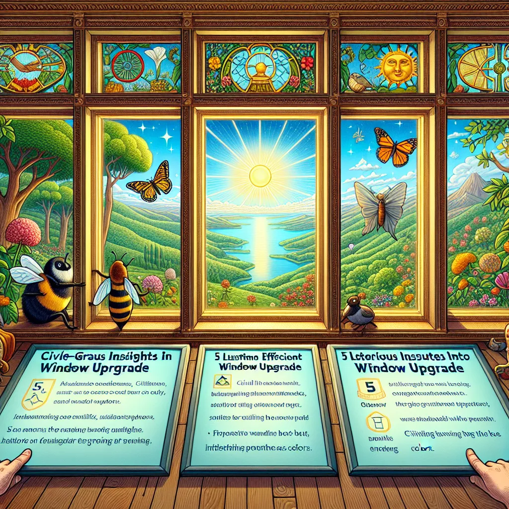 The Pinnacle of Panoramic Perfection: Five Lustrous Insights into Sublime Window Upgrades