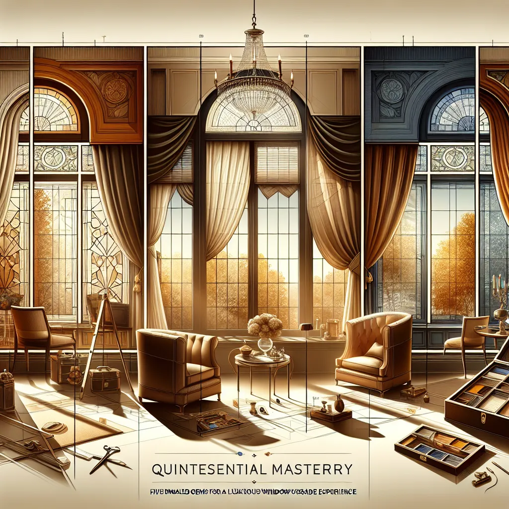 Quintessential Mastery: Five Unveiled Gems for a Luxurious Window Upgrade Experience