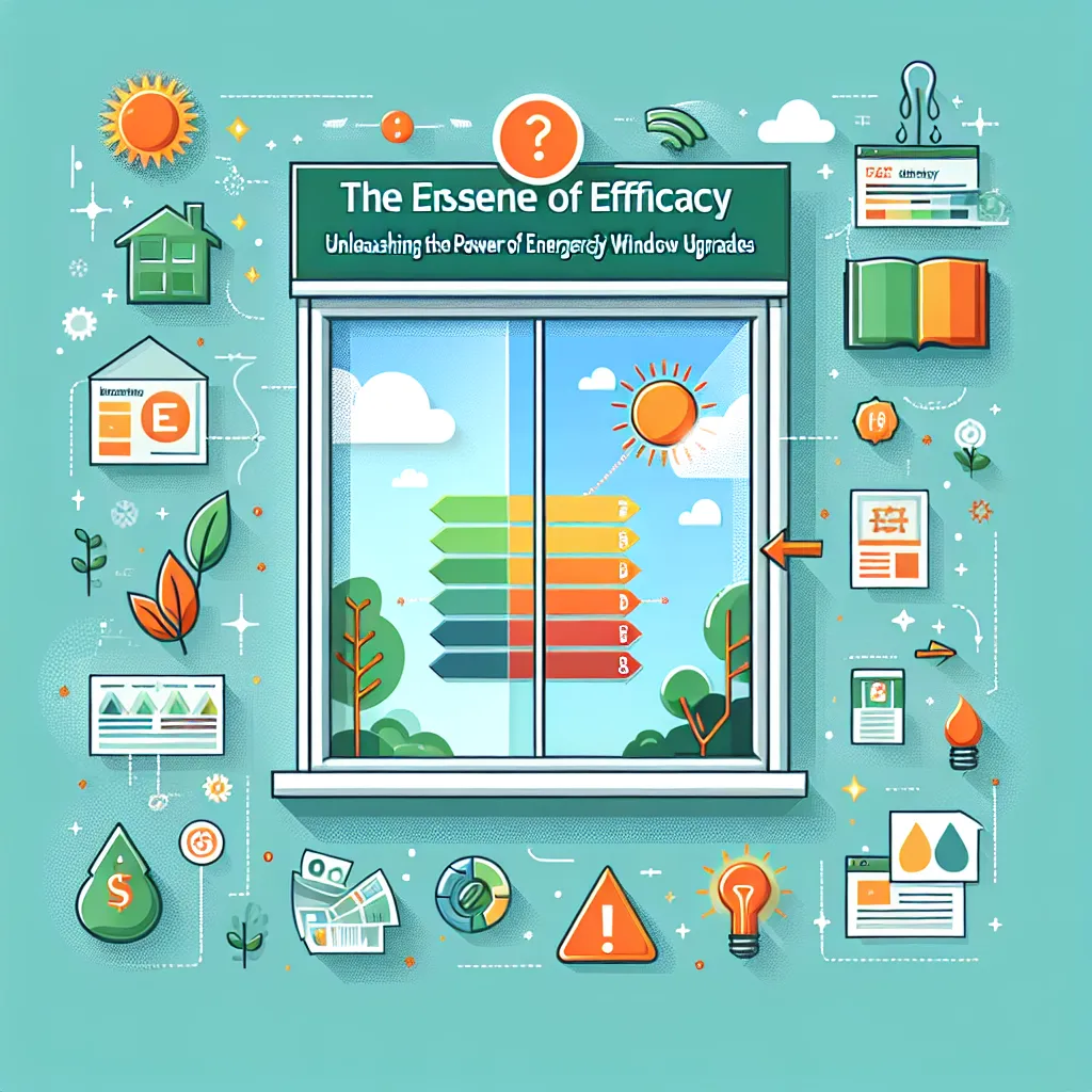 The Essence of Efficacy: Unleashing the Power of Energy-Efficient Window Upgrades