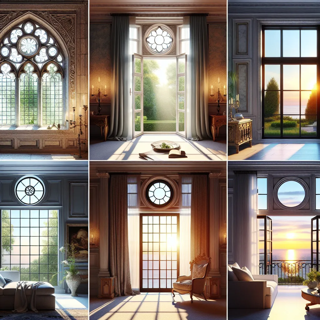 The Elysium of Enlightenment: Five Stellar Window Styles Transforming Domestic Majesty