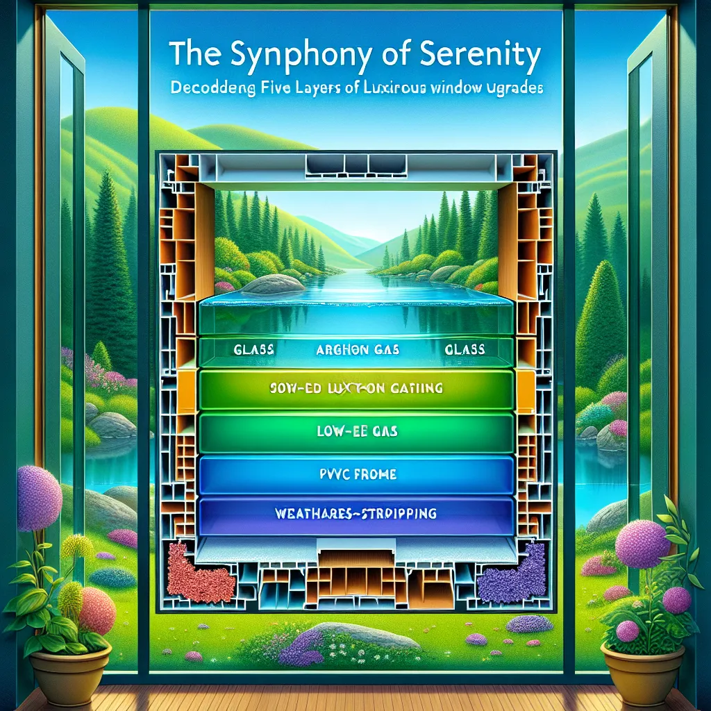 The Symphony of Serenity: Decoding Five Lustrous Layers of Luxurious Window Upgrades