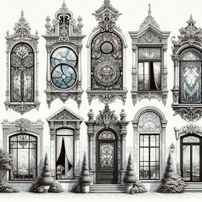The Symphony of Sight: Exploring Five Exquisite Window Styles for a Luxurious Home Upgrade