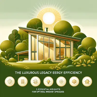 The Luxurious Legacy of Energy Efficiency: Five Essential Insights for Optimal Window Upgrades