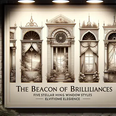 The Beacon of Brilliance: Five Stellar Window Styles Elevating Home Elegance