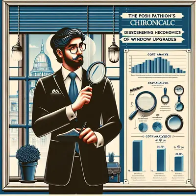 The Posh Patron's Chronicle: Discerning the Sophisticated Economics of Window Upgrades