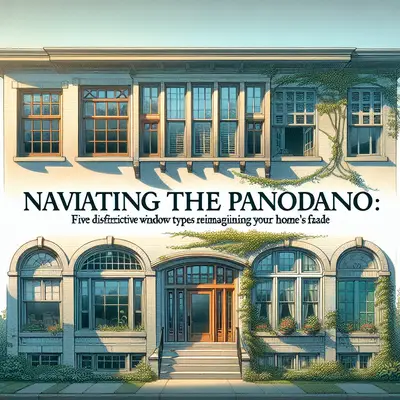 Navigating the Panorama: Five Distinctive Window Types Reimagining Your Home's Facade