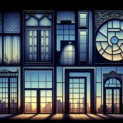 The Symphony of Silhouettes: Unfolding Five Exquisite Window Styles Redefining Home Elegance