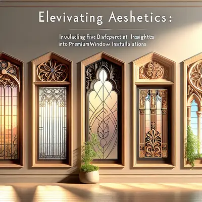 Elevating Aesthetics: Unveiling Five Distinctive Insights into Premium Window Installations