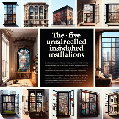 The Architectural Elegance of Window Installations: Five Unravelled Insights