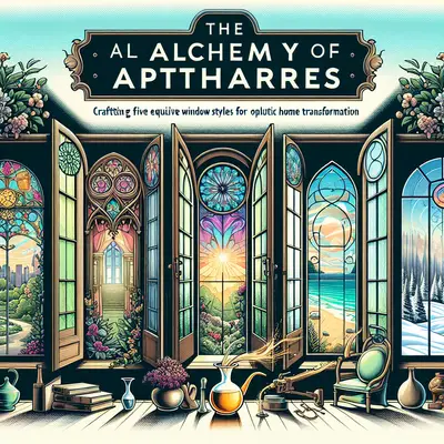 The Alchemy of Apertures: Crafting Five Exquisite Window Styles for an Opulent Home Transformation