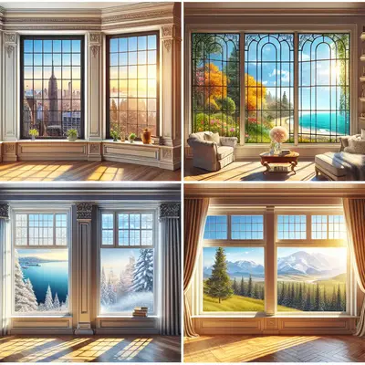 The Paradigm of Panoramas: Five Exquisite Window Styles Elevating Home Opulence