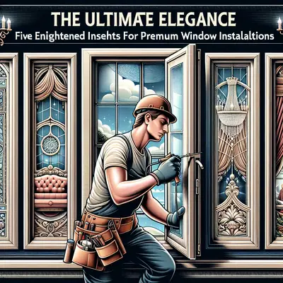 The Ultimate Elegance: Five Enlightened Insights for Premium Window Installations