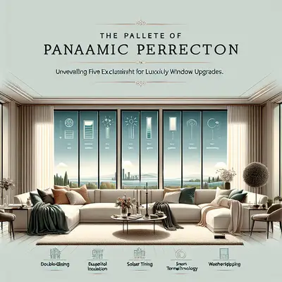 The Palette of Panoramic Perfection: Unveiling Five Exclusive Insights for Luxurious Window Upgrades